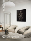 Untitled /Archetypal Figure / GLOSSY CANVAS