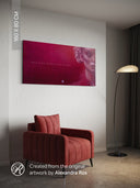One Step Before the Break / Fragment #1 / GLOSSY CANVAS