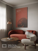 Angel A. The One Who Is Near / Fragment #3 / MATTE CANVAS