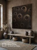 Vessels of Time / The Depth That Watches / Canvas Print