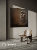 Moai. The Silent Witness / GLOSSY CANVAS