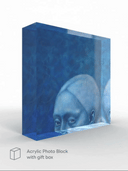 Angel A. The Angel of Silence / Acrylic Photo Block