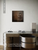 Moai. The Silent Witness / GLOSSY CANVAS