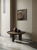 Ammonite. The Memory Spiral / GLOSSY CANVAS