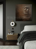 Moai. The Silent Witness / GLOSSY CANVAS