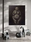 Untitled /Archetypal Figure / GLOSSY CANVAS