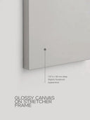 Ammonite. The Memory Spiral / GLOSSY CANVAS