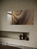 Ammonite. The Memory Spiral / Fragment #4 / ACRYLIC PHOTO PRINT