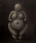 Main image Untitled /Archetypal Figure / GLOSSY CANVAS