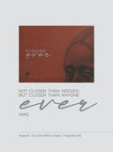 Angel A. The One Who Is Near / Fragment #5 / ACRYLIC BLOCK