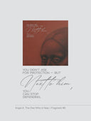 Angel A. The One Who Is Near / Fragment #6 / MATTE CANVAS