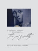 Angel A. The One Who Keeps / Fragment #4 / ACRYLIC BLOCK