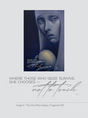 Angel A. The One Who Keeps / Fragment #3 / MATTE CANVAS