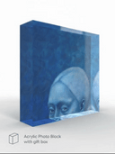 Angel A. The Angel of Silence / Acrylic Photo Block